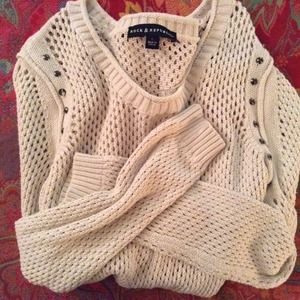 Knitted Studded Sweater