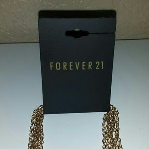 Black/gold necklace
