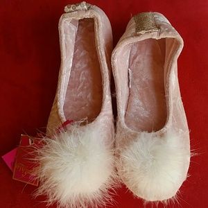 Candies light pink slippers