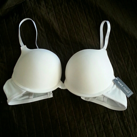 Brand new white basic bra.