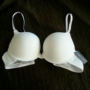 Brand new white basic bra.