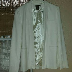 White blazer