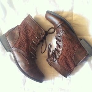 Forever Brown Ankle Boots