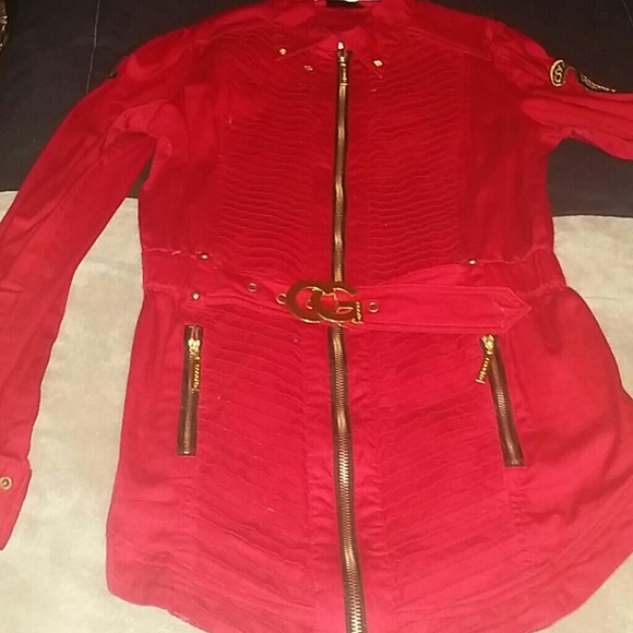 Red coogie shirt