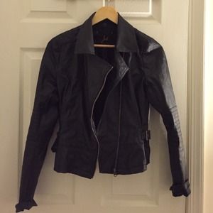 FAUX LEATHER JACKET