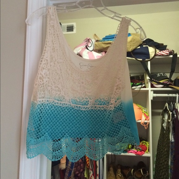 Jessica Simpson crop top