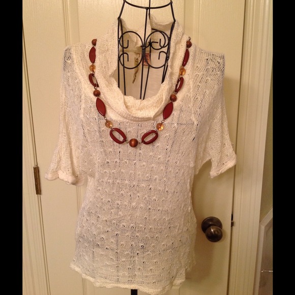 Cream colored top