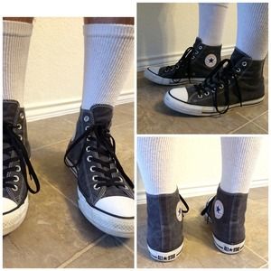 Converse Chuck Taylor Men's Washed Canvas Hi Tops