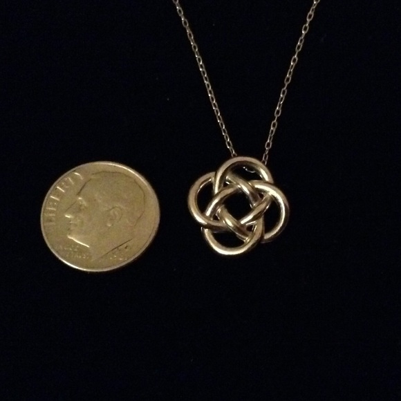 👧🏻☘ Sale! Sterl. Silver Celtic Knot Jewelry Set - Picture 2 of 2