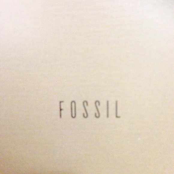 Gold and silver fossil watch - Picture 2 of 3