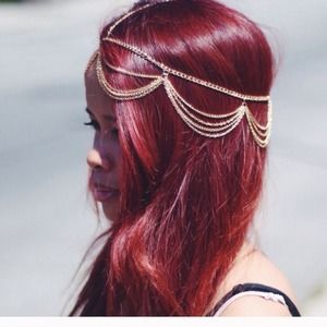 New never worn boho head chain