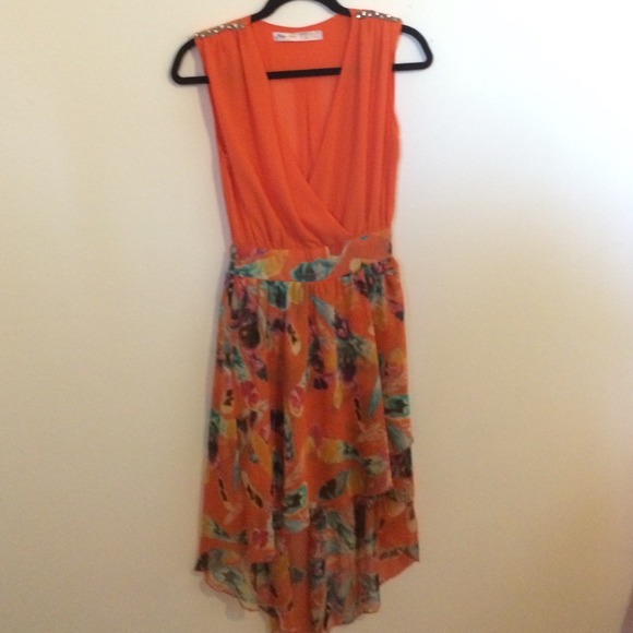 Flowy Orange dress