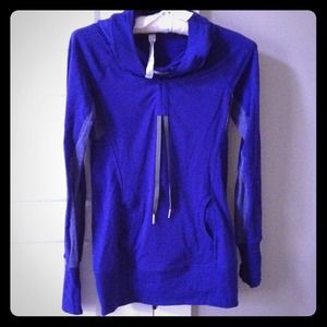 Lululemon Run Ambition Pullover/Bright Blue