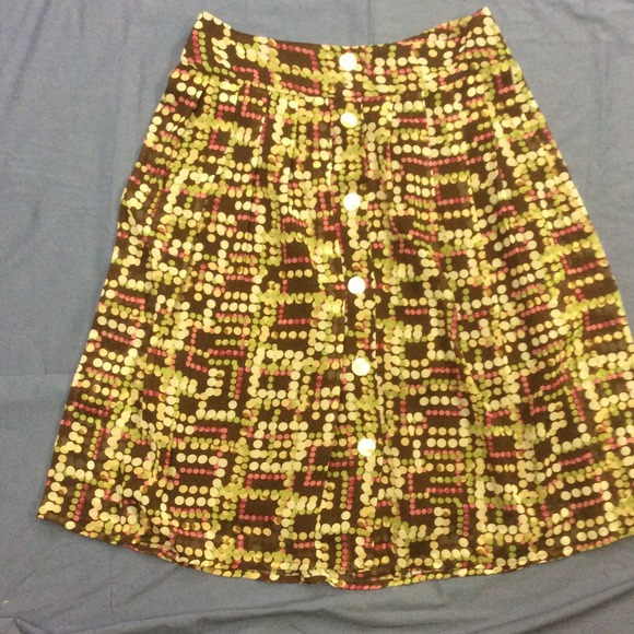 Polk a dot skirt