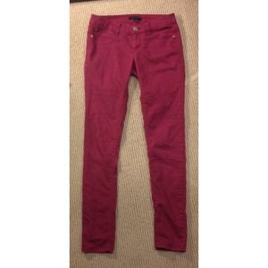 Maroon Skinnies