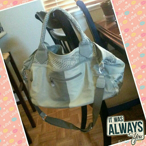 Large Faux Leather NEW Tote Bag