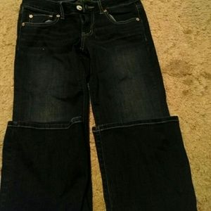 American Eagle super stretch jeans.