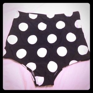 Pin up retro swimsuit bottom