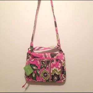 Vera Bradley "Little Hipster Priscilla Pink" bag