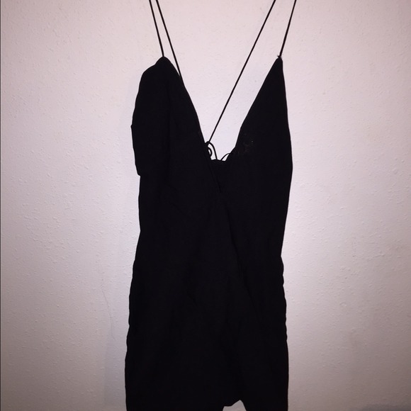 Nasty gal deep V dress