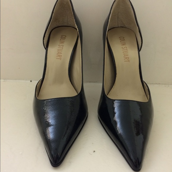 Black textured pumps - Picture 2 of 4