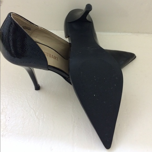 Black textured pumps - Picture 4 of 4
