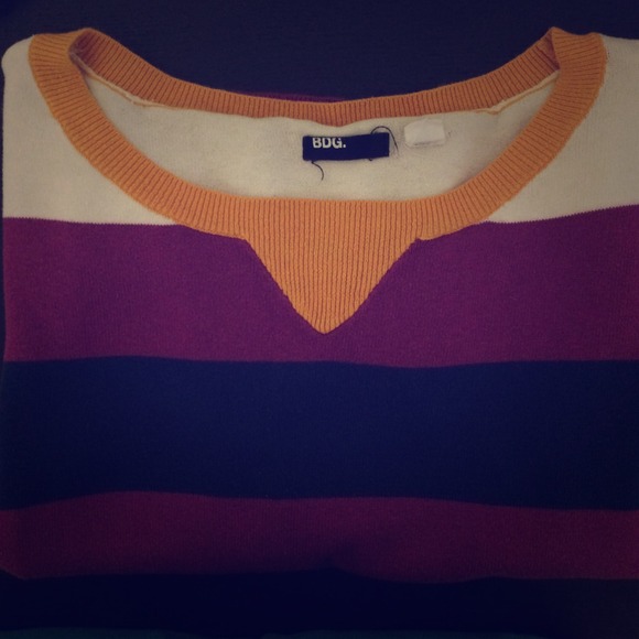 Colorblock Urban Outfitters 3/4 Sweater