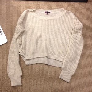 Creme and Gold Sweater