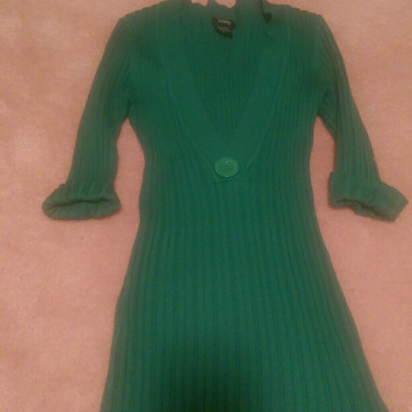 Green sweater