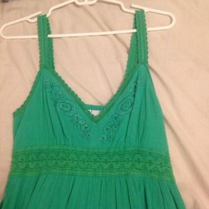 O'Neill green cotton dress