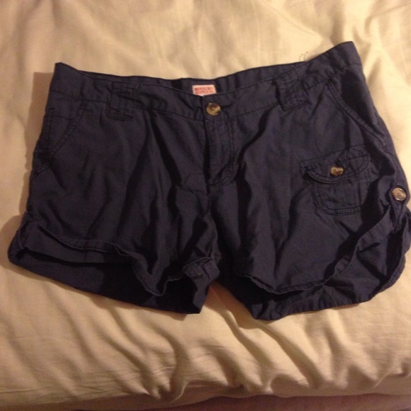 Navy shorts