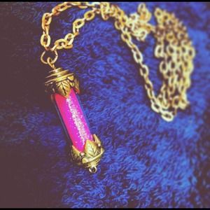 Rustic Pink Glitter Capsule