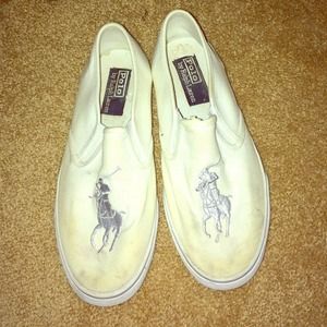 Polo Ralph Lauren slip on sneakers