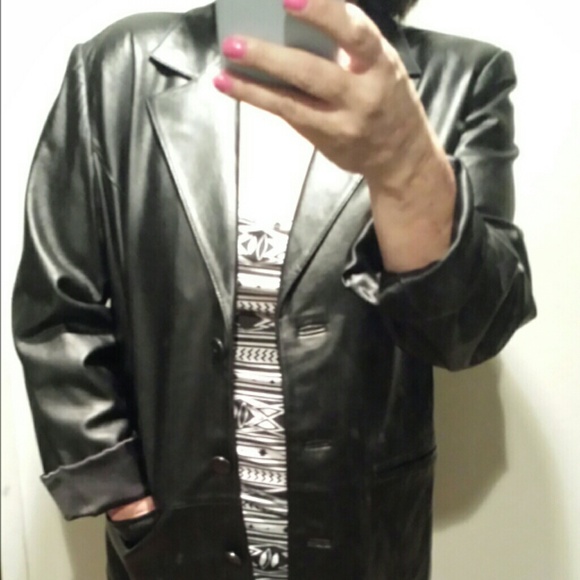 Genuine leather jacket