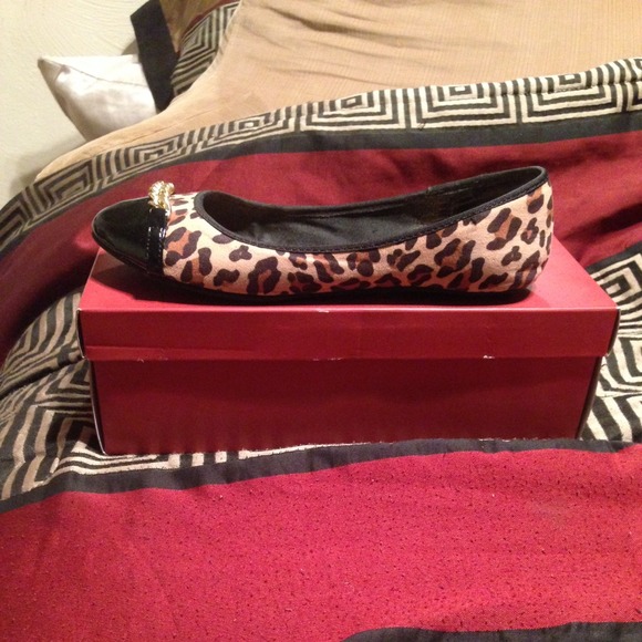 Leopard loafers