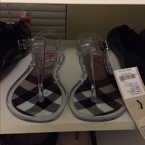 SOLD on eBay Burberry Girl's Check Jelly