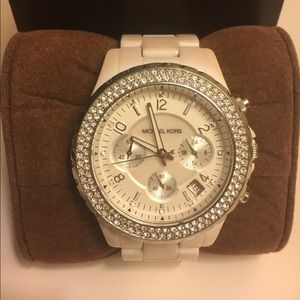 White Michael Kors Watch