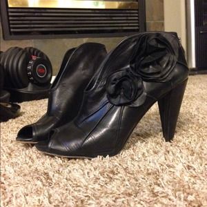 Vince Camuto Peep Toe Booties