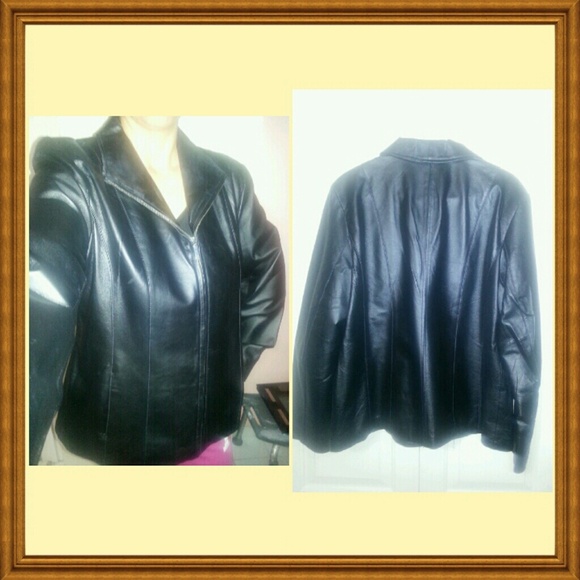 Genuine leather jacket