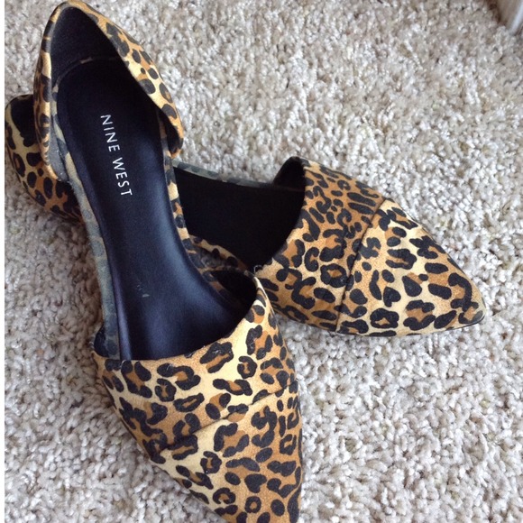 Cheetah D'orsay Flats - Nine West