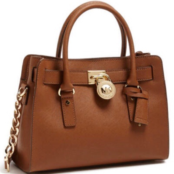 Michael Kors saffiano luggage Hamilton