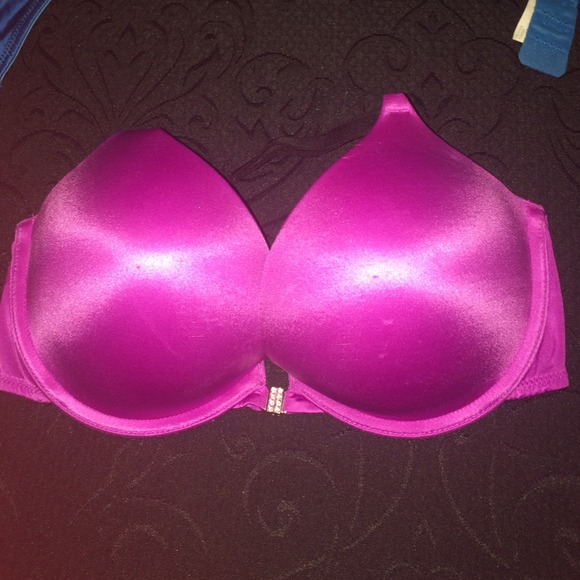 Magenta push-up bra!