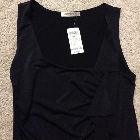 *SOLD* Arden B Asymmetrical Ruffle Dress - Picture 2 of 3