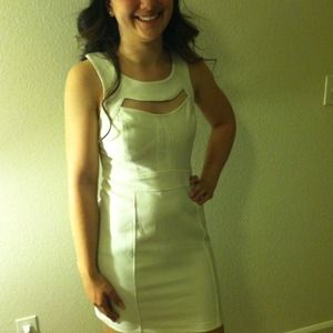 Urban Outfitters Sparkle and Fade cut out dress