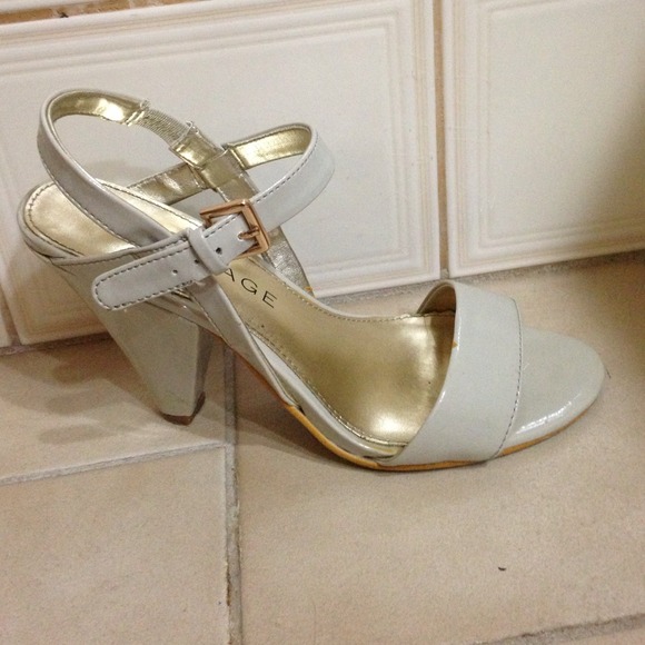 Patent leather heels