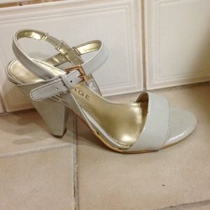 Patent leather heels