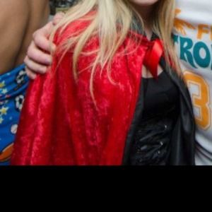 Costume, red riding hood , custom hood .