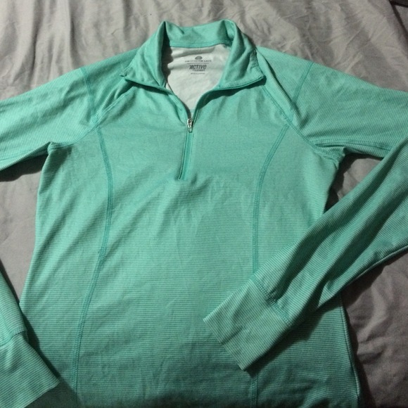 Teal Quarter-Zip