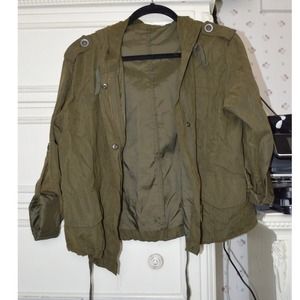 Green Hooded Hailey Jacket