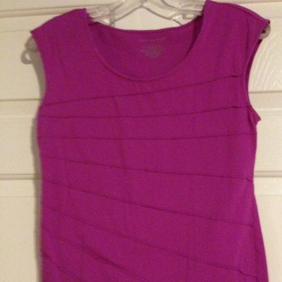 Ann Taylor Top & clutch BUNDLE